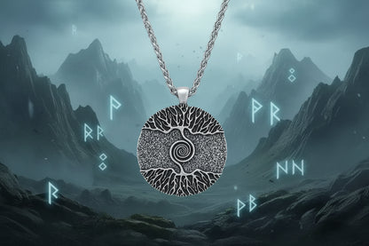 Nordic Tree Necklace - Sorceress Sanctuary Skin gold-Gold-Skin siver-Silver