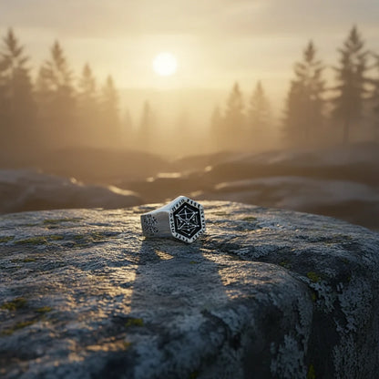 Norse Ring - Sorceress Sanctuary Silver / Number 5-Silver / Number 11-Silver / Number 8-Silver / Number 7-Silver / Number 6