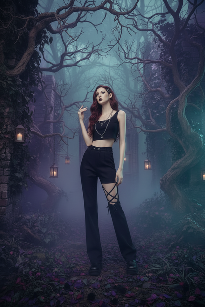 Eclipse Cut-Out Pants