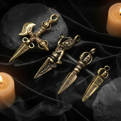 Occult Brass Charm
