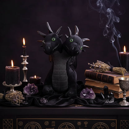 Occult Plushies - Sorceress Sanctuary Three eyed rabbit / 35cm-Elephant / 35cm-Anubis / 35cm-Beast / 35cm-Hydra / 35cm