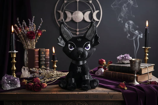 Occult Plushies - Sorceress Sanctuary Three eyed rabbit / 35cm-Elephant / 35cm-Anubis / 35cm-Beast / 35cm-Hydra / 35cm