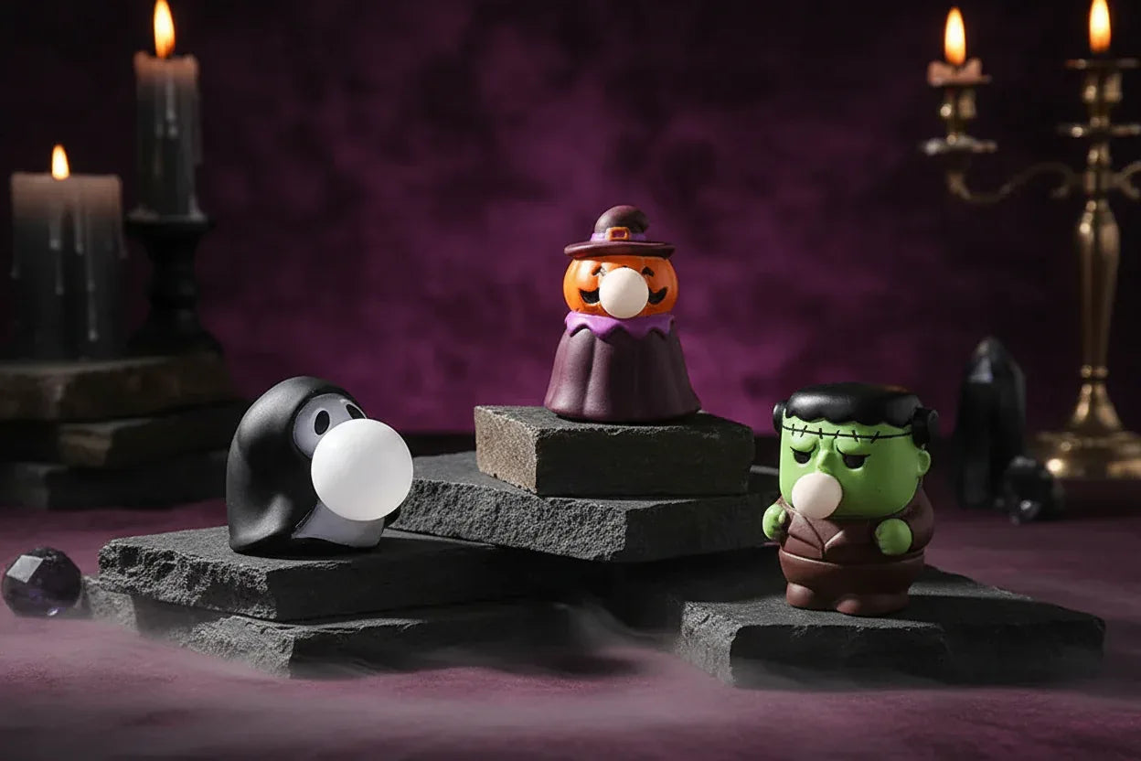 Occult Stress Toy - Sorceress Sanctuary Pumpkin / 1 PC-Zombie / 1 PC-Ghost / 1 PC