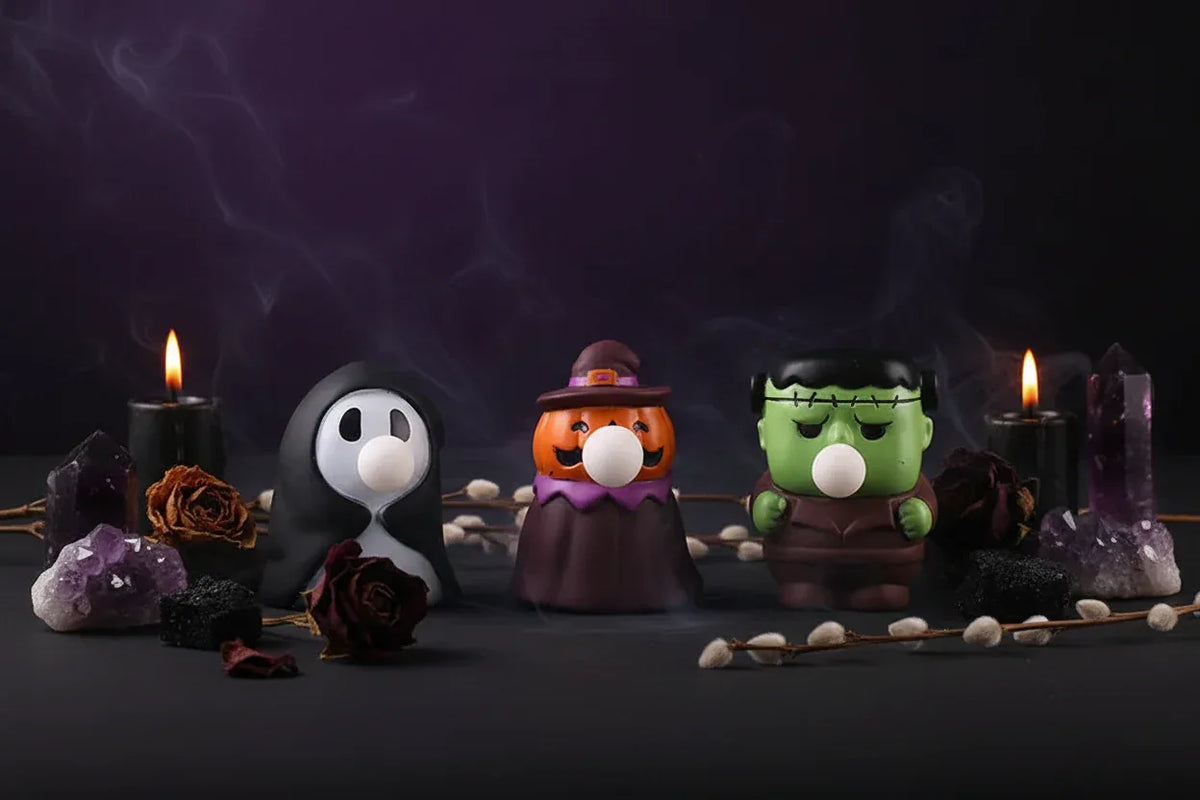 Occult Stress Toy - Sorceress Sanctuary Pumpkin / 1 PC-Zombie / 1 PC-Ghost / 1 PC