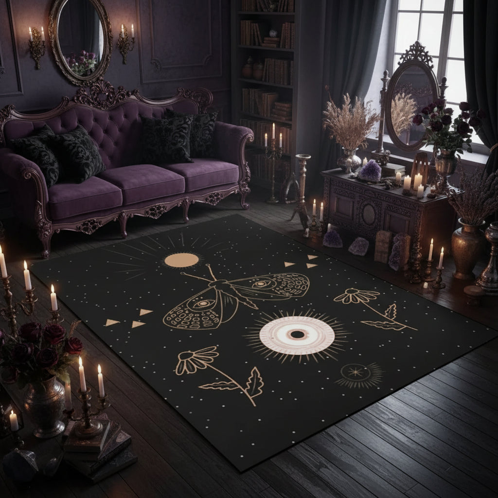 Occult Tarot Rugs - Sorceress Sanctuary 20 / 80x120cm-20 / 100x150cm-20 / 120x160cm-20 / 150x200cm-20 / 160x200cm