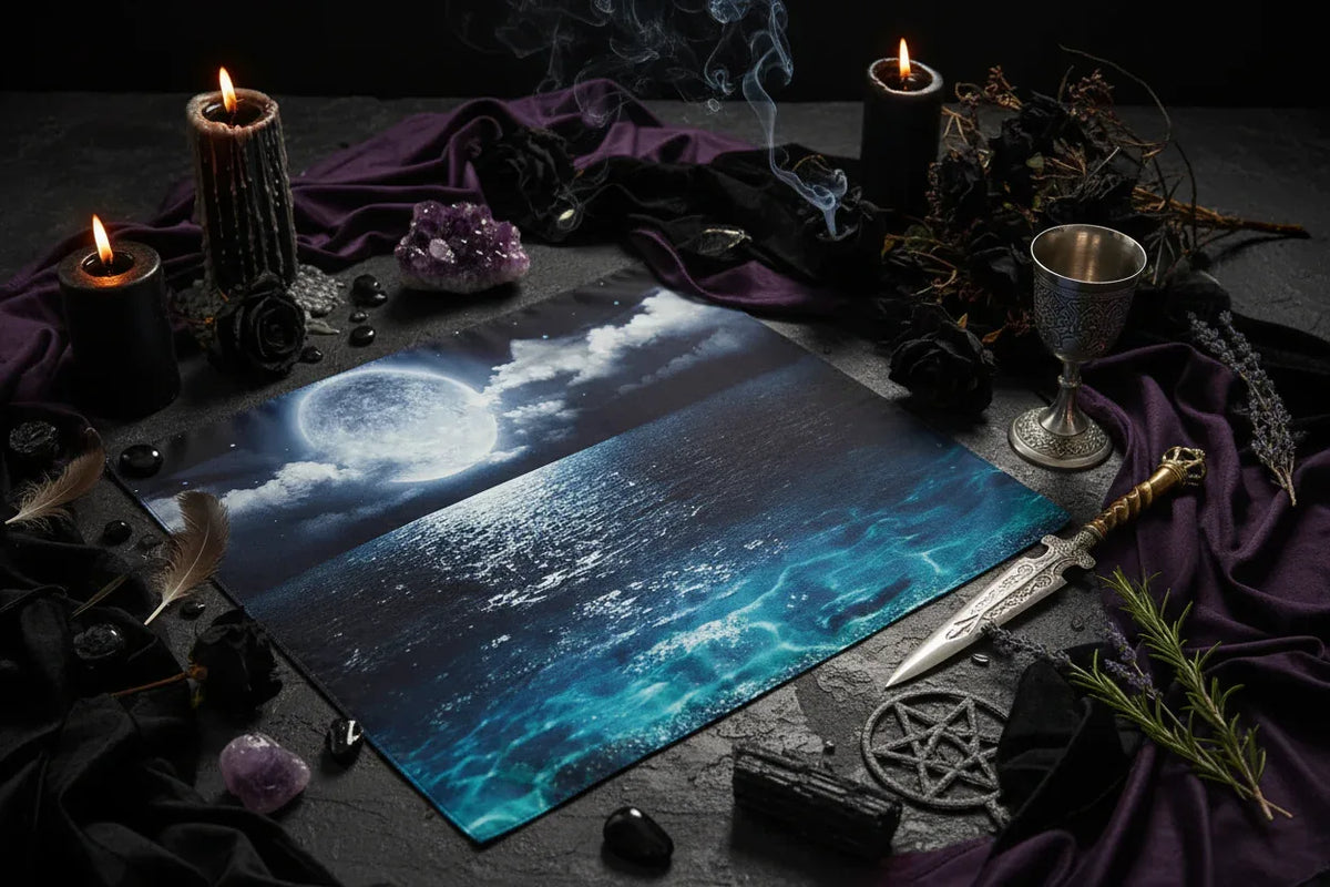 Ocean Sky Tapestry - Sorceress Sanctuary 150x130cm-150x200cm