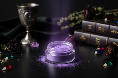 Pearlescent Powder - Sorceress Sanctuary Blue-Light Blue-Black-Peach-Purple