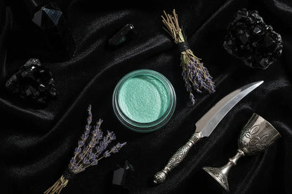 Pearlescent Powder - Sorceress Sanctuary Blue-Light Blue-Black-Peach-Purple