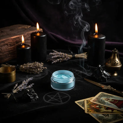 Pearlescent Powder - Sorceress Sanctuary Blue-Light Blue-Black-Peach-Purple