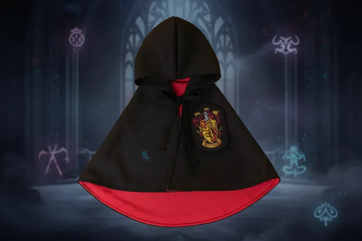Pet Magic Cape Outfit - Sorceress Sanctuary Blue (Eagle's Cloak) / S(within 7 lbs)-Blue (Eagle's Cloak) / M(8-15 lbs)-Blue (Eagle's Cloak) / L(16-32 lbs)-Red (Lion's Cloak) / S(within 7 lbs)-Red (Lion's Cloak) / M(8-15 lbs)