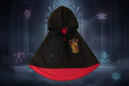 Pet Magic Cape Outfit - Sorceress Sanctuary Blue (Eagle's Cloak) / S(within 7 lbs)-Blue (Eagle's Cloak) / M(8-15 lbs)-Blue (Eagle's Cloak) / L(16-32 lbs)-Red (Lion's Cloak) / S(within 7 lbs)-Red (Lion's Cloak) / M(8-15 lbs)