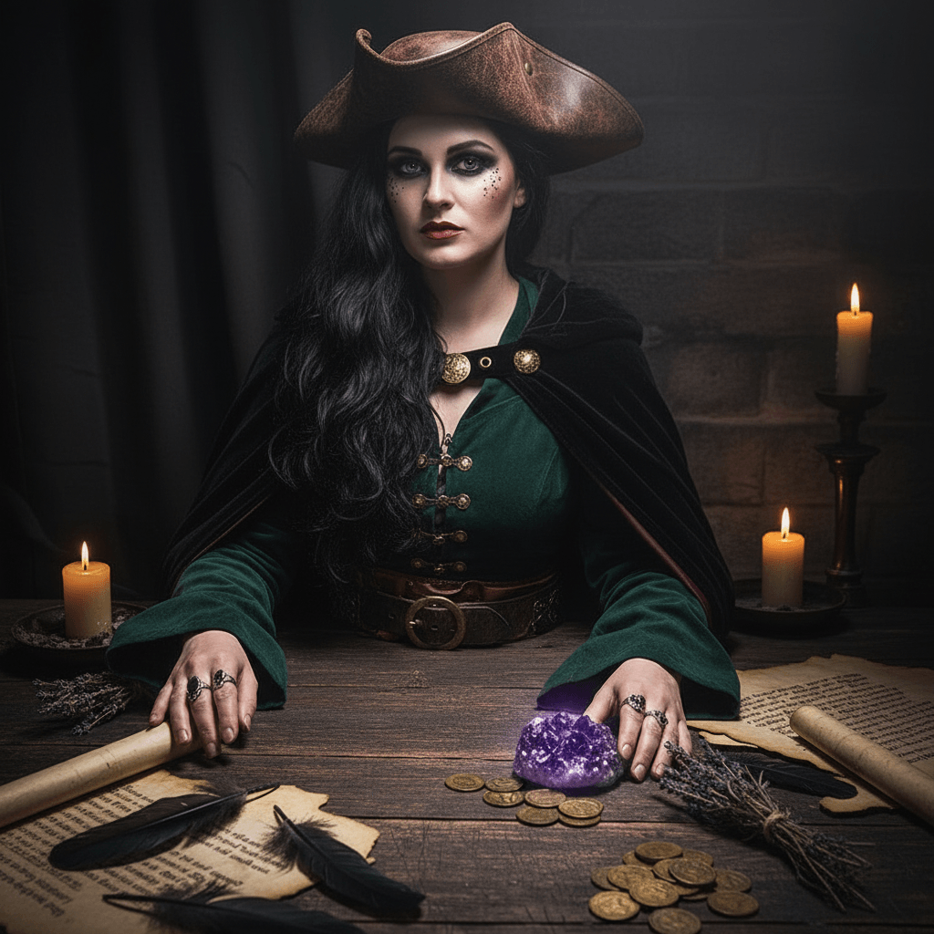 Pirate Witch Hat Sorceress Sanctuary