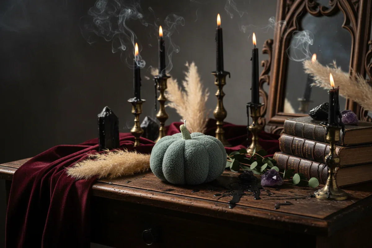 Plush Pumpkin Pillow - Sorceress Sanctuary Yellow / 23cm-Pea Green Color / 23cm-Coffee / 23cm-Blue / 23cm-Dark Green / 23cm