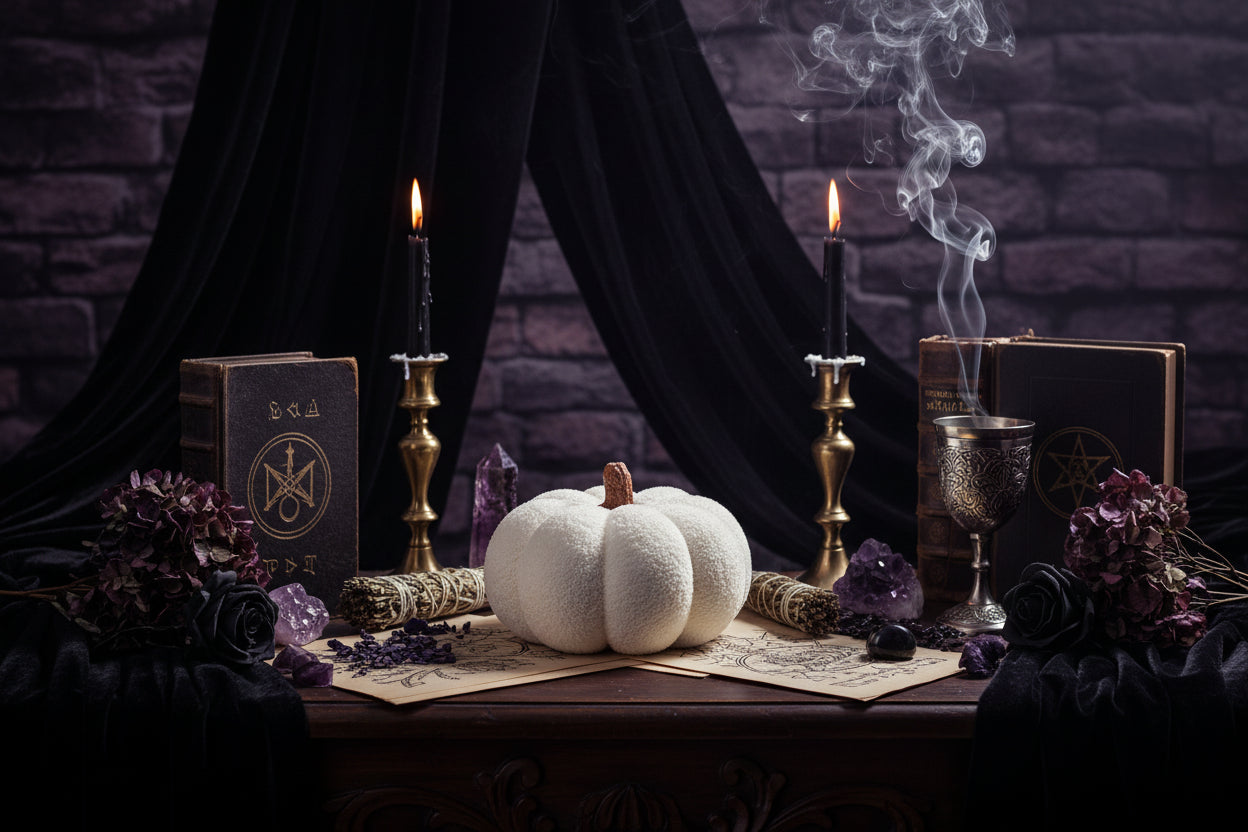 Plush Pumpkin Pillow - Sorceress Sanctuary Yellow / 23cm-Pea Green Color / 23cm-Coffee / 23cm-Blue / 23cm-Dark Green / 23cm