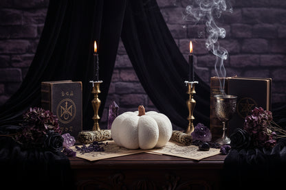 Plush Pumpkin Pillow - Sorceress Sanctuary Yellow / 23cm-Pea Green Color / 23cm-Coffee / 23cm-Blue / 23cm-Dark Green / 23cm