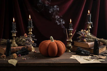 Plush Pumpkin Pillow - Sorceress Sanctuary Yellow / 23cm-Pea Green Color / 23cm-Coffee / 23cm-Blue / 23cm-Dark Green / 23cm