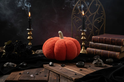 Plush Pumpkin Pillow - Sorceress Sanctuary Yellow / 23cm-Pea Green Color / 23cm-Coffee / 23cm-Blue / 23cm-Dark Green / 23cm