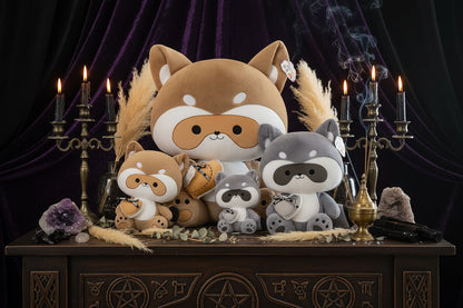 Plush Raccoon - Sorceress Sanctuary grey / 25 cm 0.22 kg-grey / 36 cm 0.48 kg-grey / 48 cm 0.88 kg-grey / 83 cm 3.89 kg-Khaki / 25 cm 0.22 kg