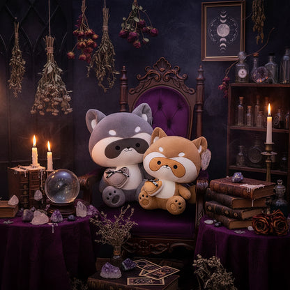 Plush Raccoon - Sorceress Sanctuary grey / 25 cm 0.22 kg-grey / 36 cm 0.48 kg-grey / 48 cm 0.88 kg-grey / 83 cm 3.89 kg-Khaki / 25 cm 0.22 kg