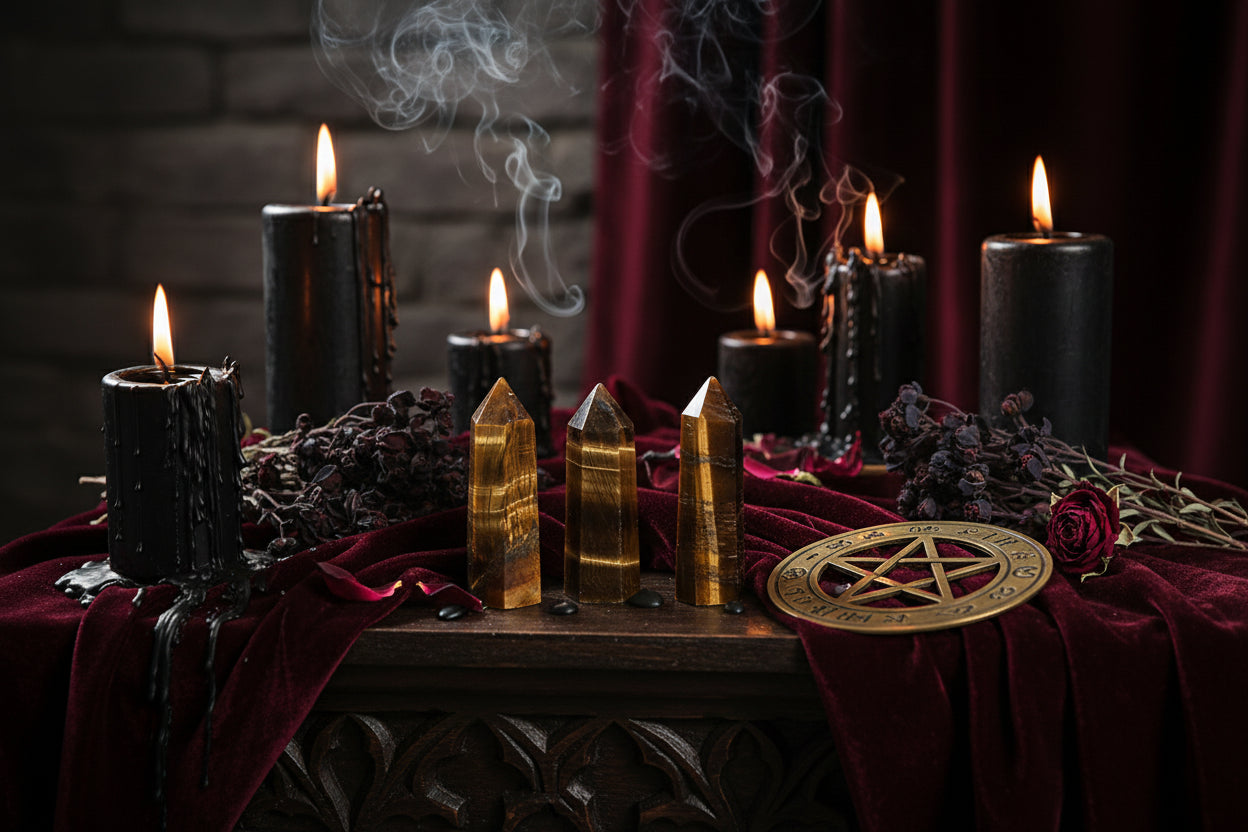 Natural Crystal | Hexagonal Prisms - Sorceress Sanctuary
