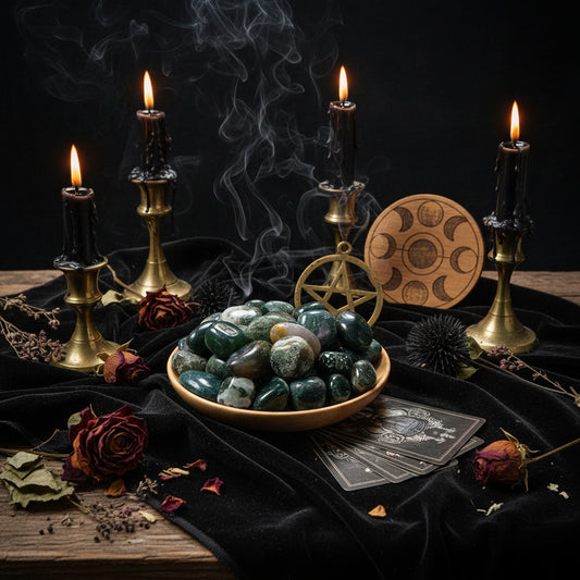 Polished Crystal Stones for Decoration and Aromatherapy Sorceress Sanctuary