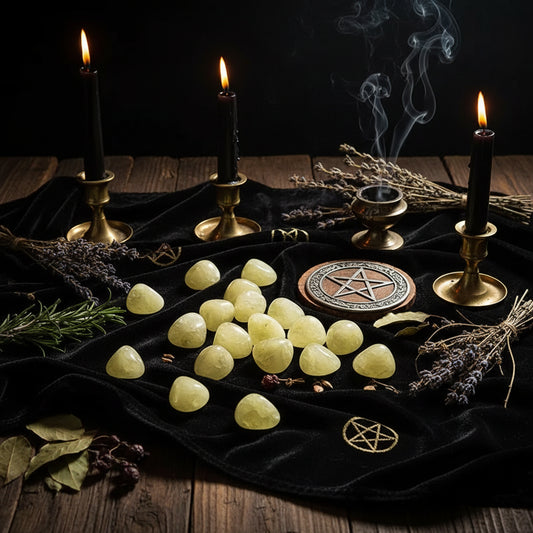 Polished Crystal Stones for Decoration and Aromatherapy Sorceress Sanctuary
