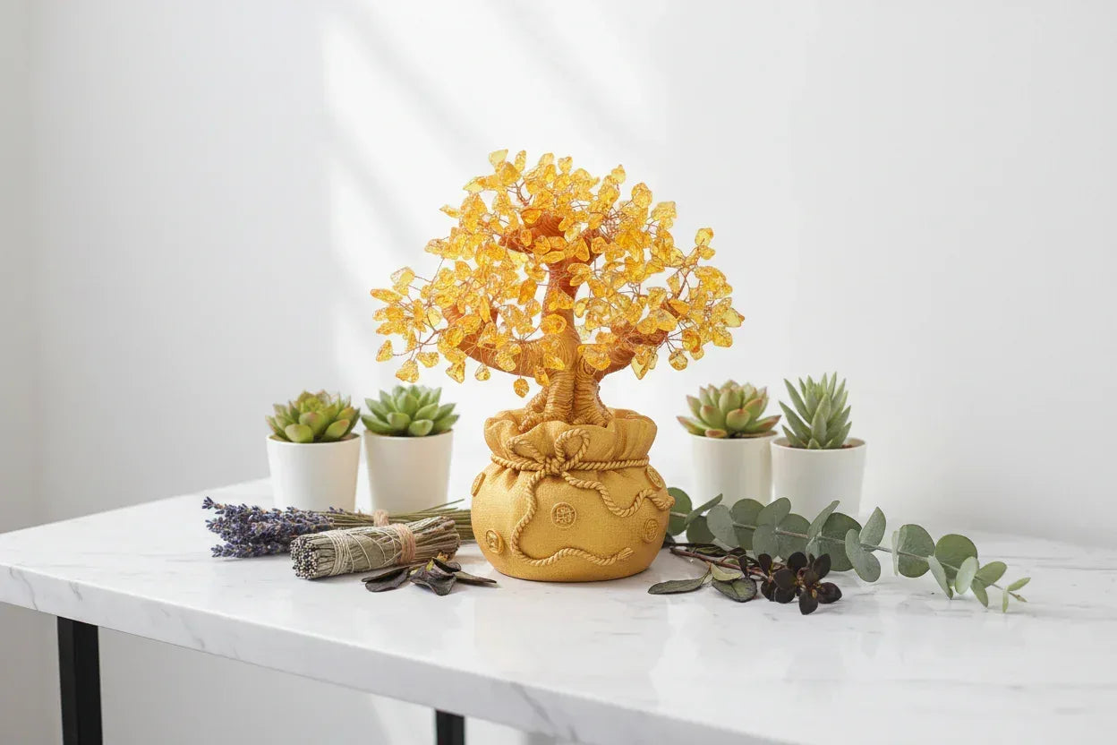 Prosperity Money Tree - Sorceress Sanctuary Green-Red-Yellow-Purple-Blue