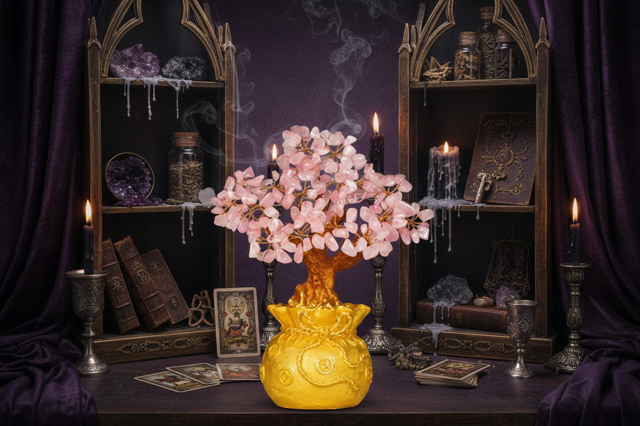 Prosperity Money Tree - Sorceress Sanctuary Green-Red-Yellow-Purple-Blue