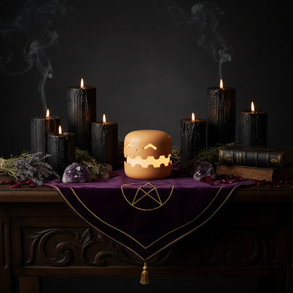 Pumpkin Lamp - Sorceress Sanctuary
