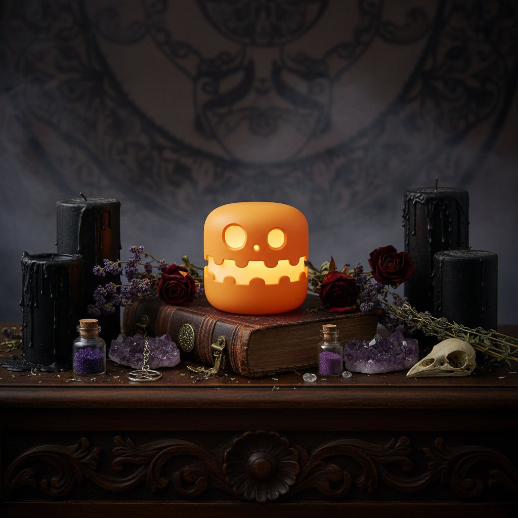 Pumpkin Lamp - Sorceress Sanctuary