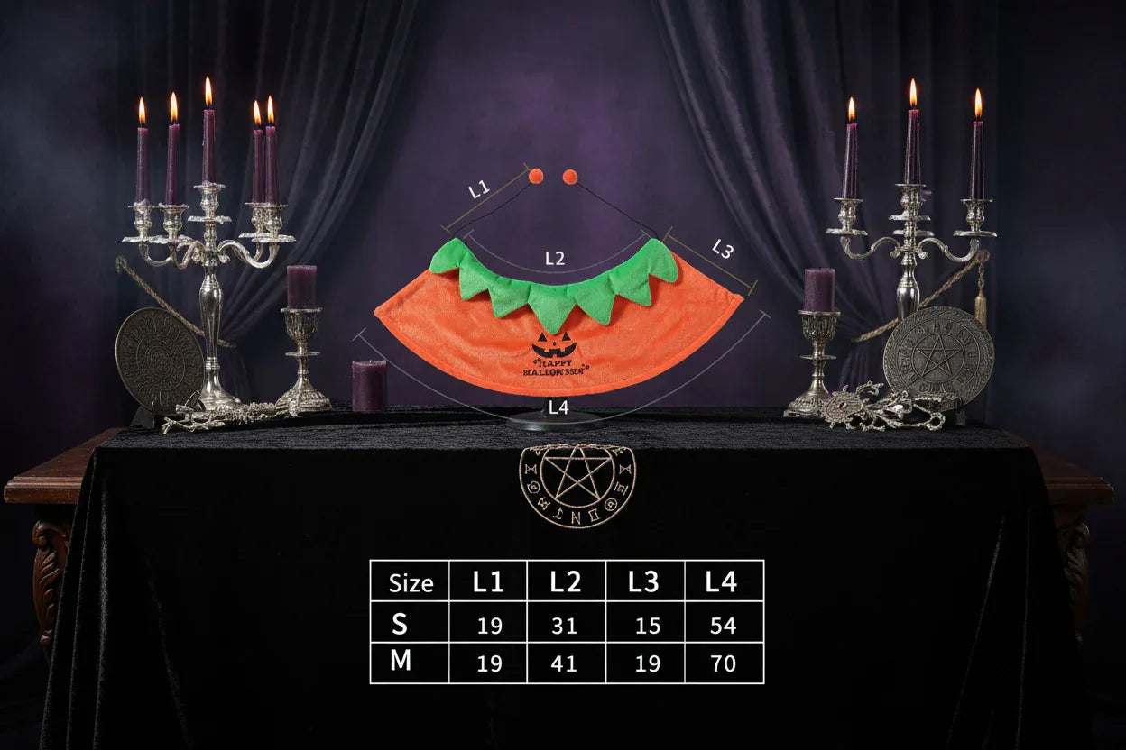 Pumpkin Pet Set - Sorceress Sanctuary Orange / Pumpkin Hat-Orange / M-Orange / S