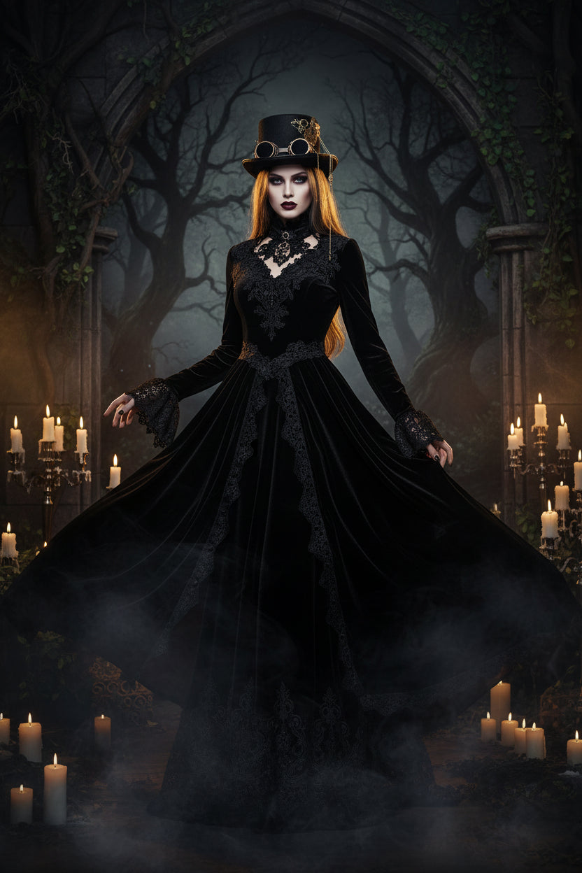 Steam Punk Heavy Metal Chain Hats for Men and Women Sorceress Sanctuary