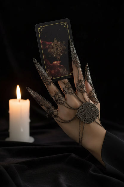 Punk Tassel Bracelet - Sorceress Sanctuary Black-Gold Single-Silver Single-Gun Black Single