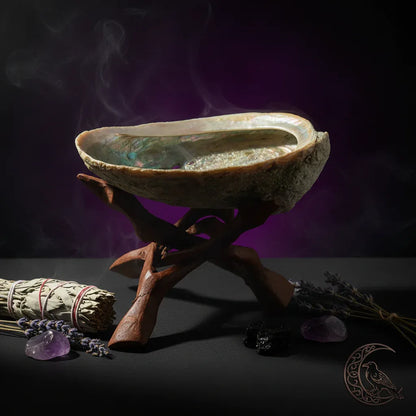 Pure Sage - Sorceress Sanctuary 60 g sage bundle-80 g sage bale-100 g sage bundle-110 g bundle of sage-Shell bracket