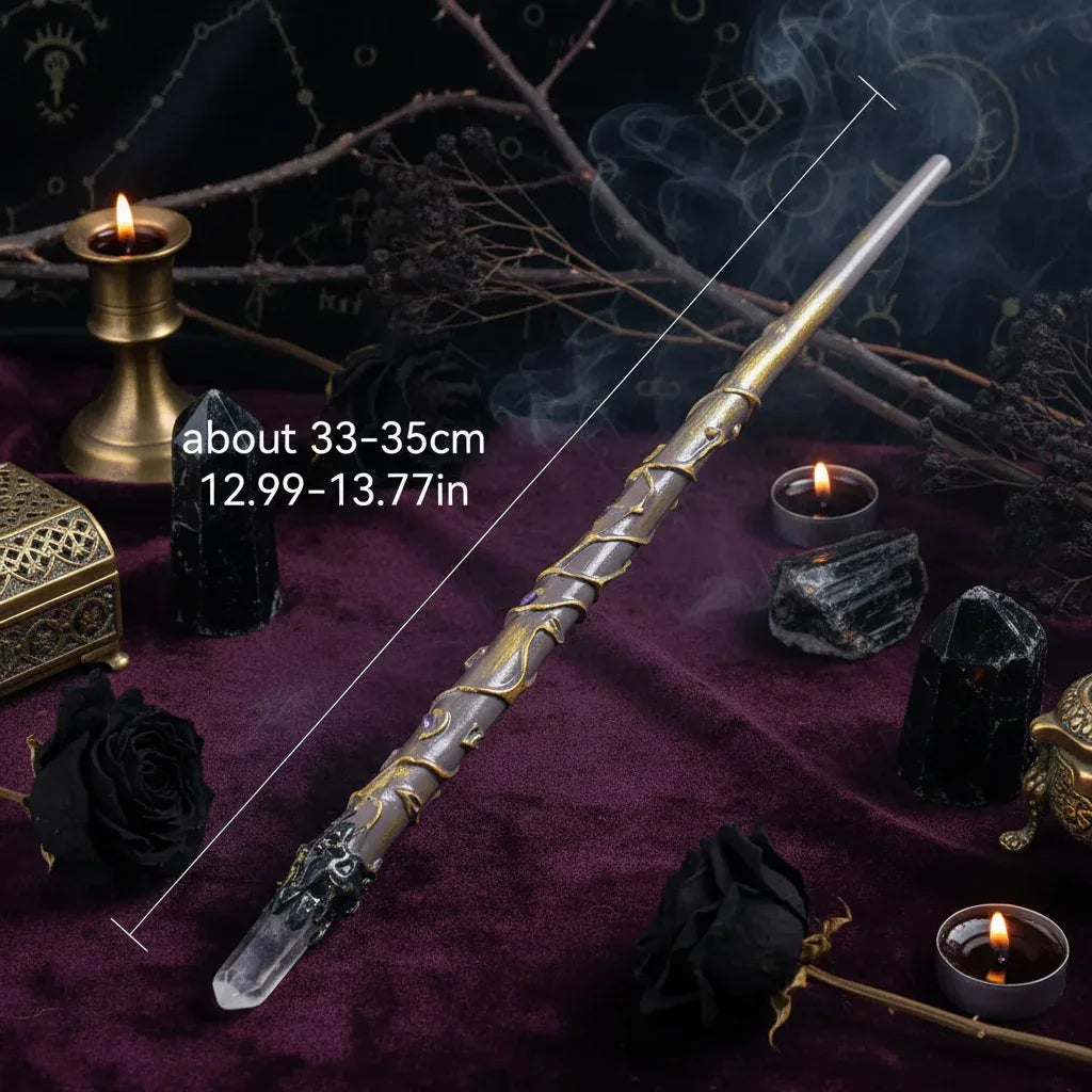 Quartz Crystal Wand - Sorceress Sanctuary 30cm