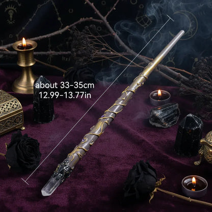 Quartz Crystal Wand - Sorceress Sanctuary 30cm