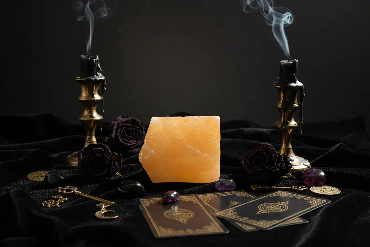 Raw Mineral Specimens - Sorceress Sanctuary Black tourmaline-Plum Tourmaline-Amethyst cluster-Yellow Stone-Tianhe stone