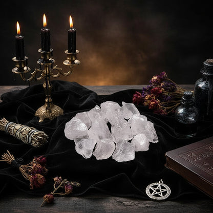 Natural Quartz | Raw Stone - Sorceress Sanctuary