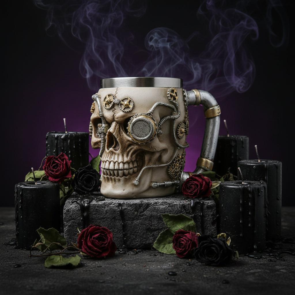 Reaper Skull Mug Sorceress Sanctuary