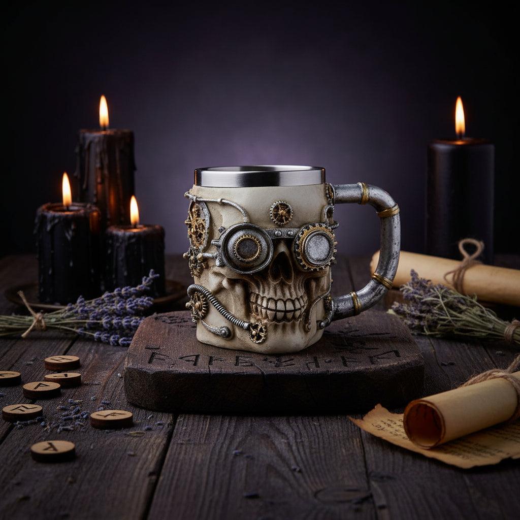 Reaper Skull Mug Sorceress Sanctuary
