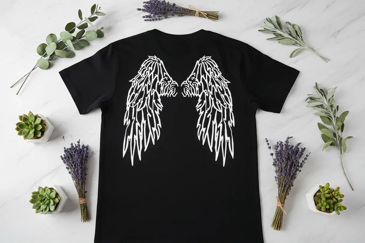 Reflective Wing Shirt - Sorceress Sanctuary Black / M-Black / L-Black / XL-Black / 2XL-Black / 3XL