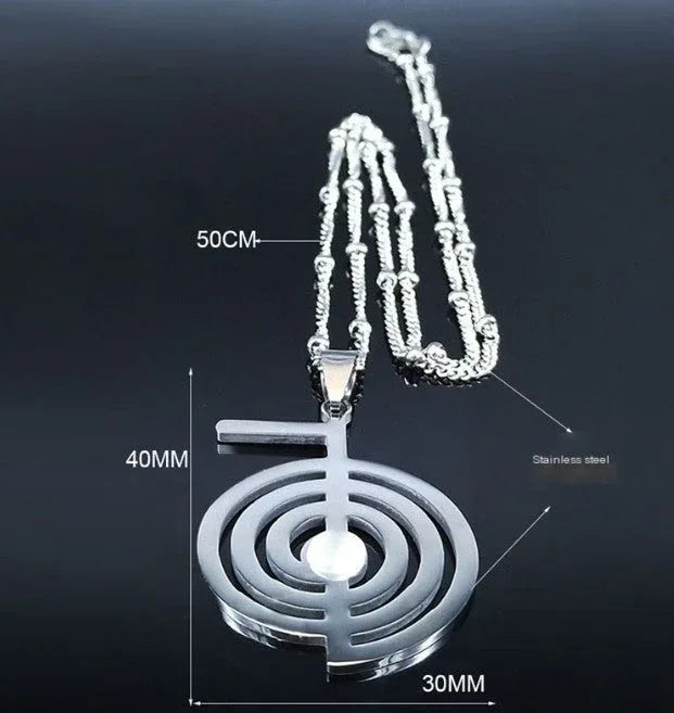 Reiki Necklace - Sorceress Sanctuary Silver 50cm-Gold 50cm-Black 50cm