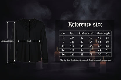 Retro Grunge T-Shirt - Sorceress Sanctuary 801 Ice-silk / M-801 Ice-silk / L-801 Ice-silk / XL-801 Ice-silk / 2XL-801 Ice-silk / 3XL
