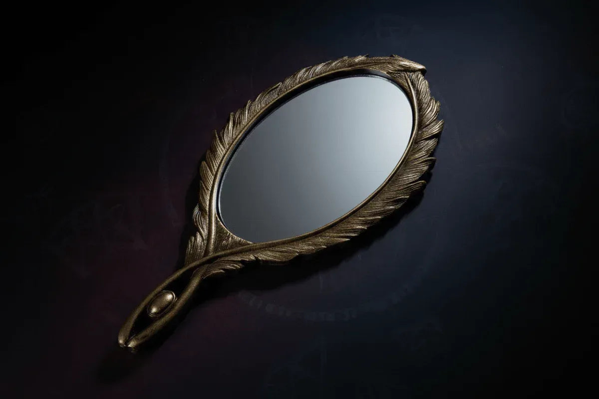 Retro Magic Mirror - Sorceress Sanctuary Golden-silvery
