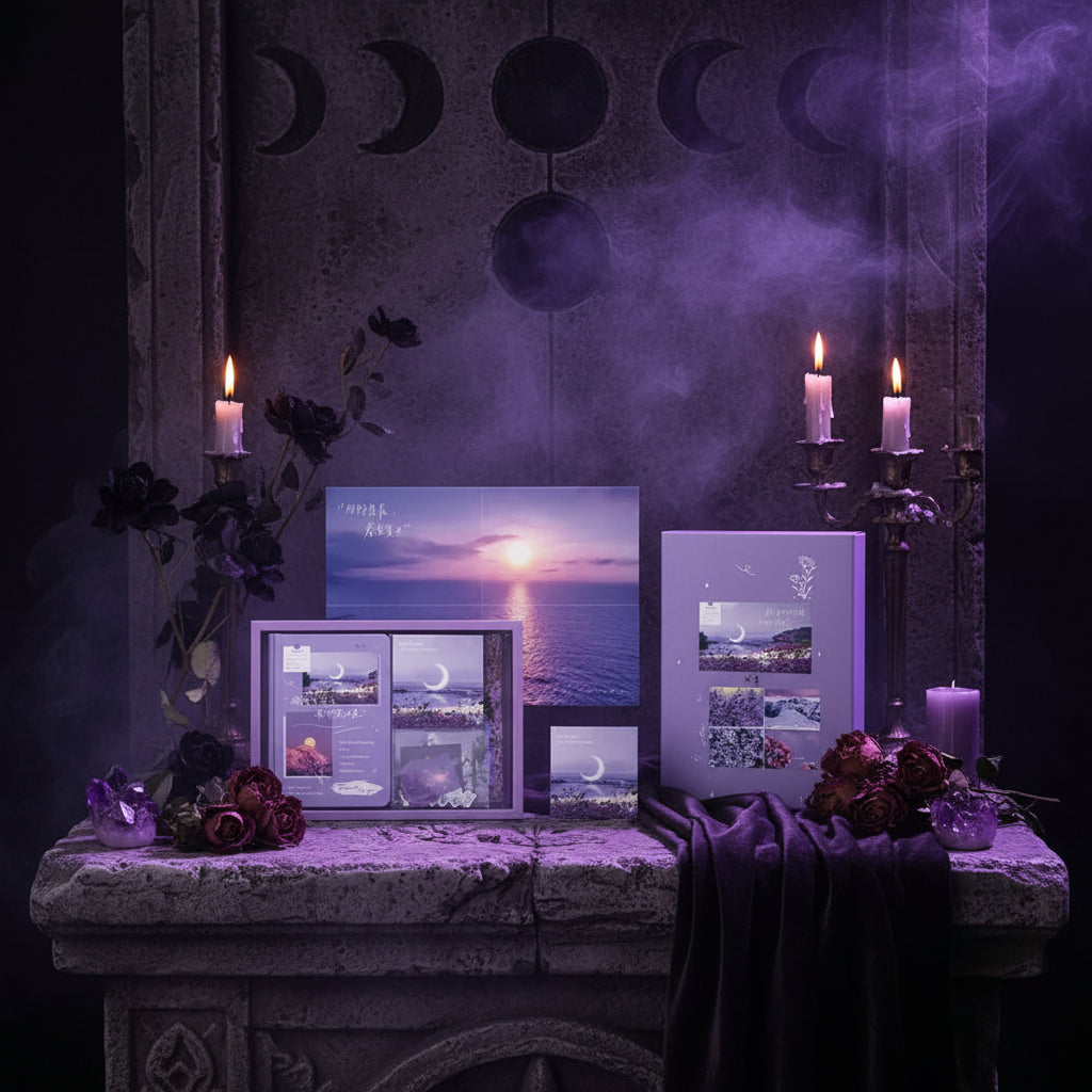 Retro Stationery Gift Box Set Sorceress Sanctuary