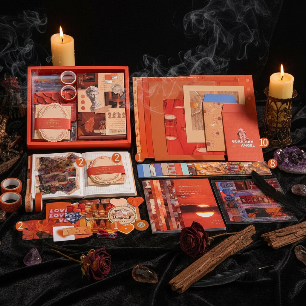 Retro Stationery Gift Box Set Sorceress Sanctuary