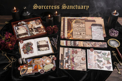 Retro Stationery Gift Box Set Sorceress Sanctuary