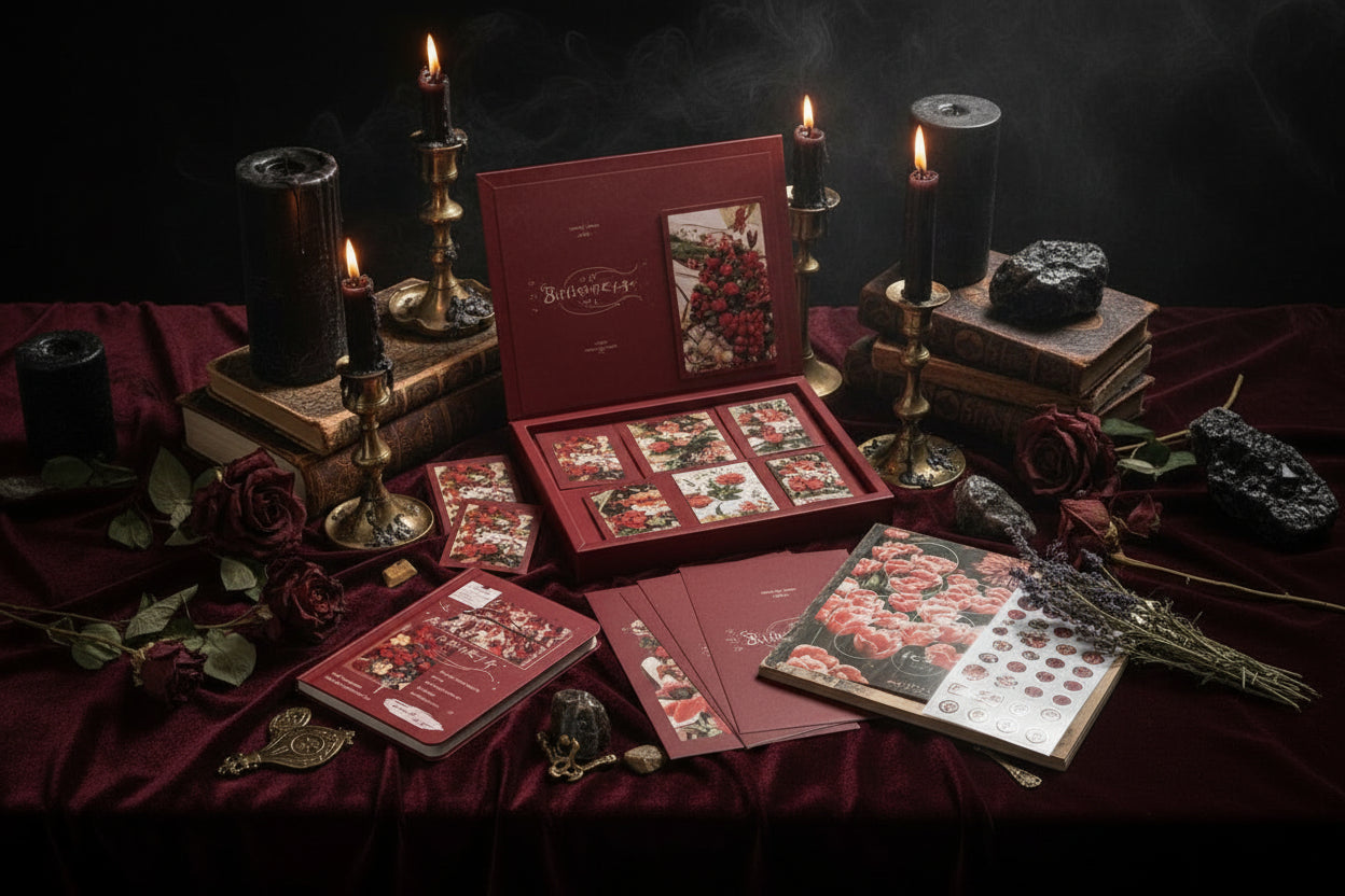Retro Stationery Gift Box Set Sorceress Sanctuary