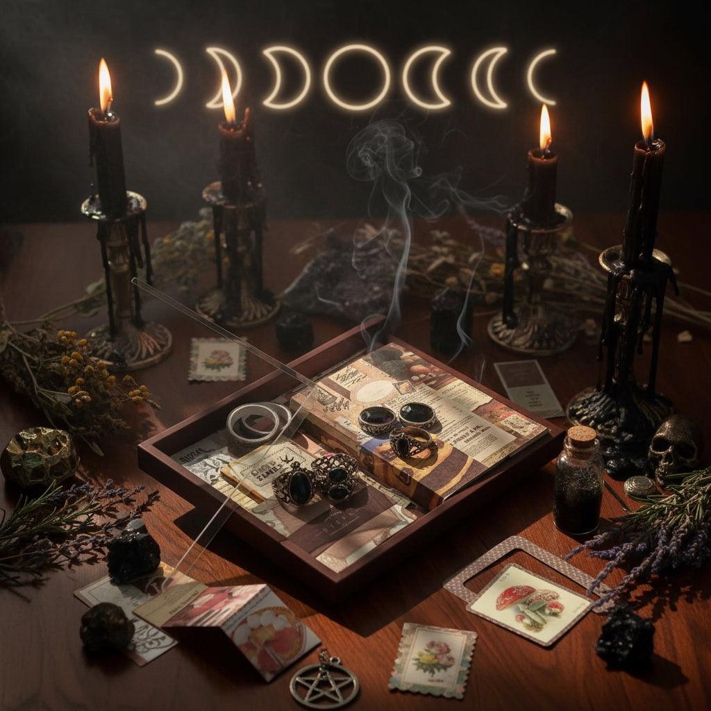 Retro Stationery Gift Box Set Sorceress Sanctuary