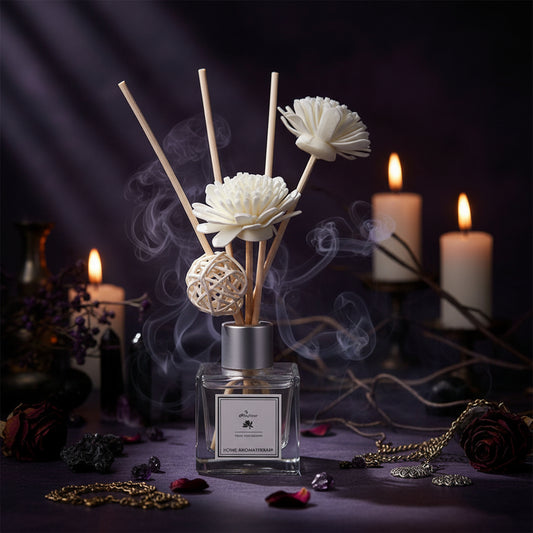 Ritual Reed Diffuser - Sorceress Sanctuary Lily-Rose-Shangri La-Cherry blossom-Jasmine  
